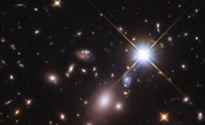 Hubble Spots Farthest Star Ever Seen