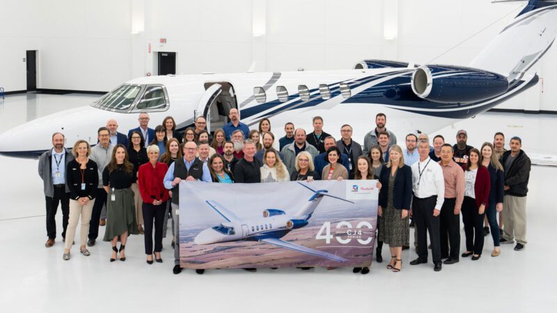 Textron Aviation celebrates milestone