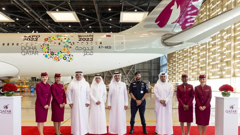 Qatar Airways Expo 2023 Doha Livery Revealed