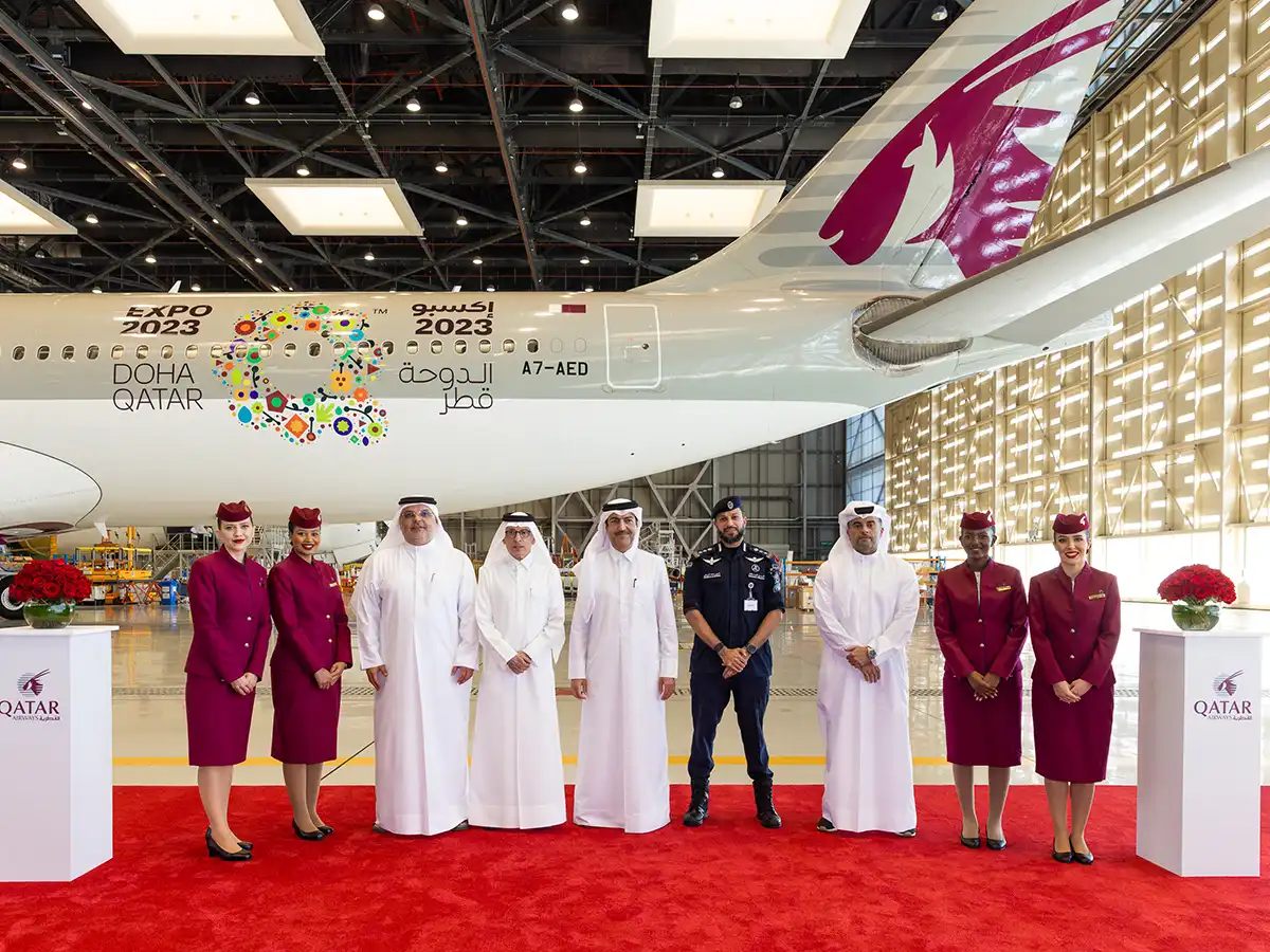 Qatar Airways Expo 2023 Doha Livery Revealed