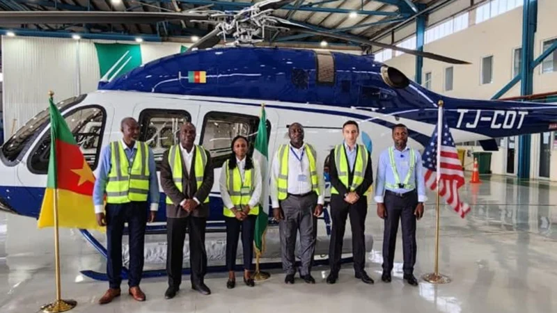 First Bell 429 for Offshore Operations in Cameroon