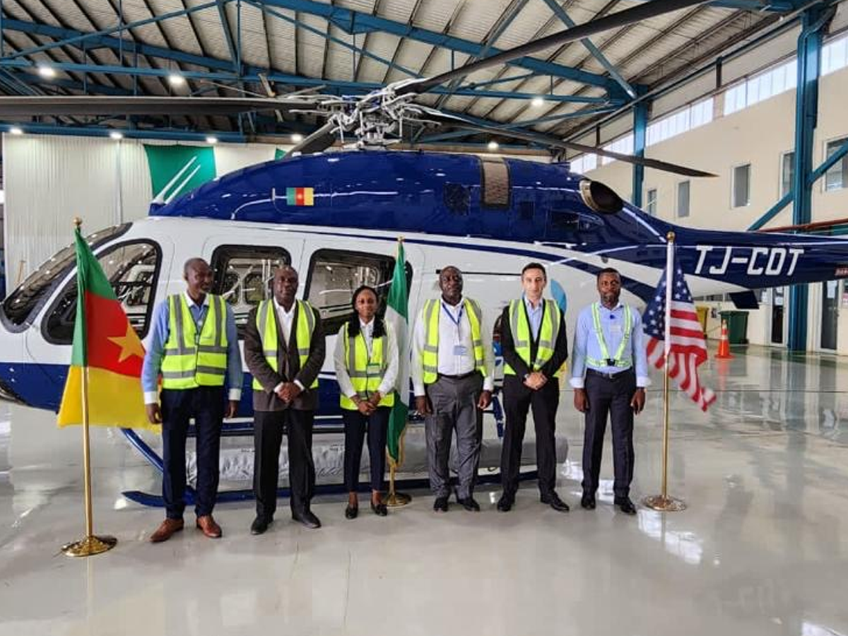 First Bell 429 for Offshore Operations in Cameroon