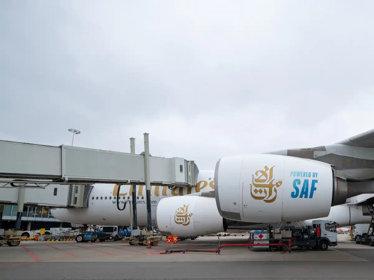 Emirates adds SAF on flights